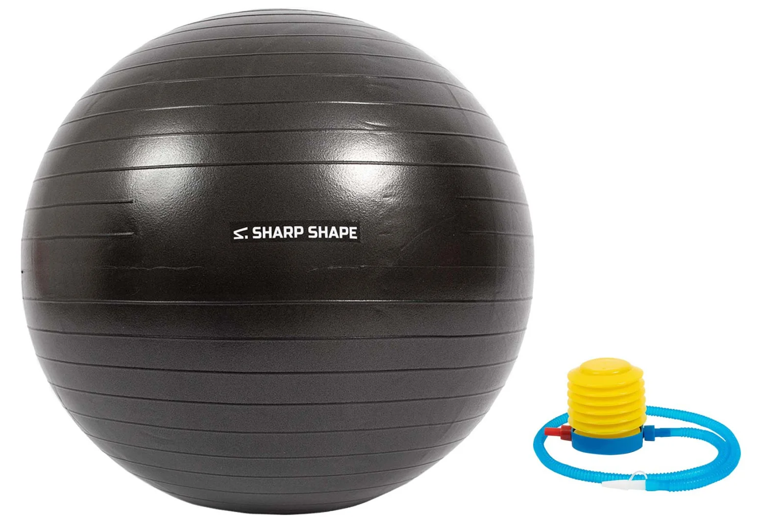 SharpShape Gymnastický míč 55 cm černý
