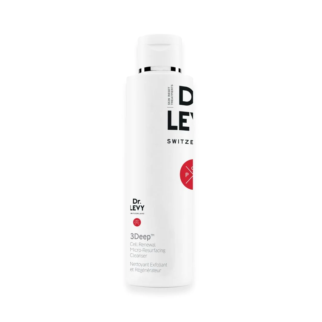 Dr. LEVY Čisticí gel, exfoliace a maska 3v1 150 ml