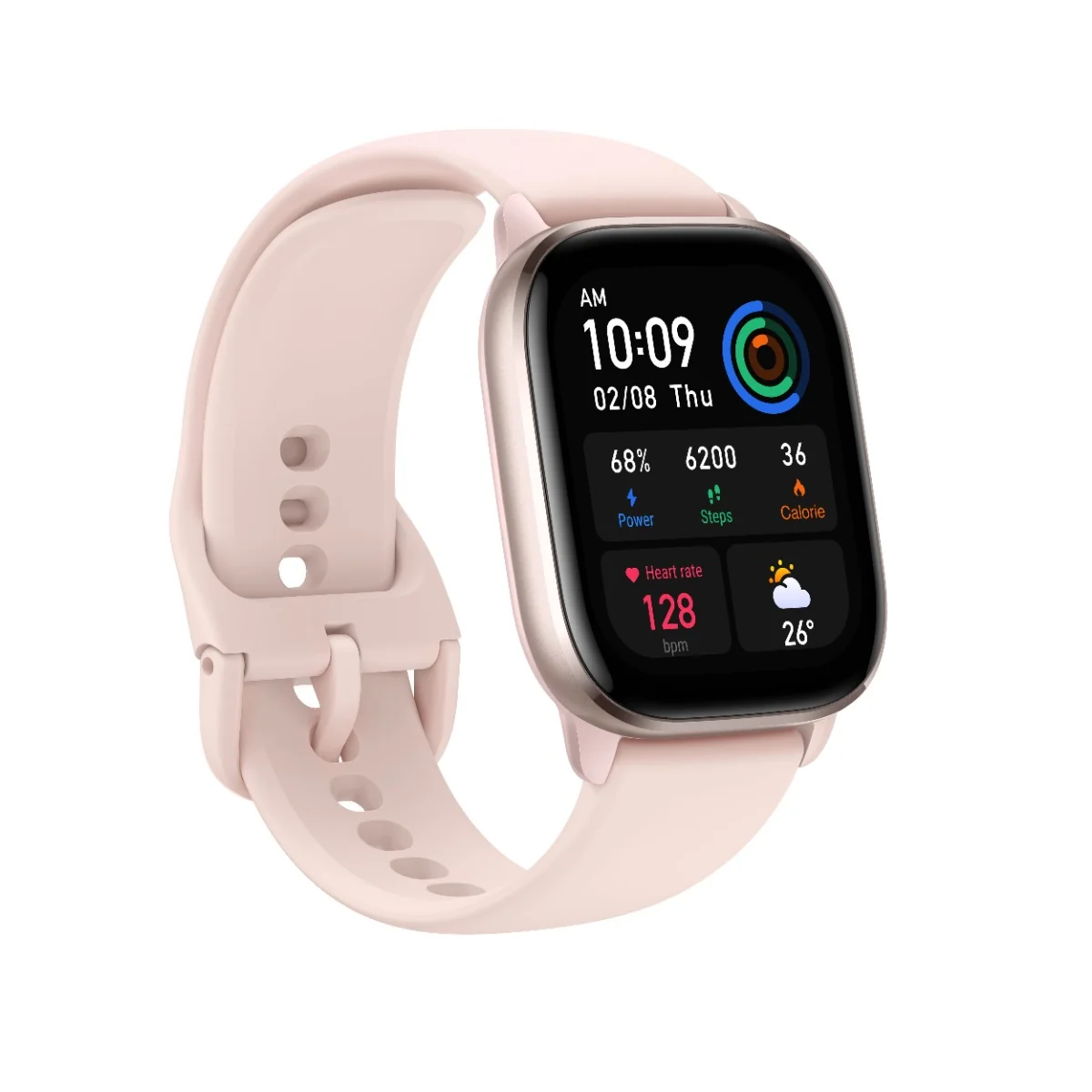 Amazfit GTS 4 Mini Pink chytré hodinky