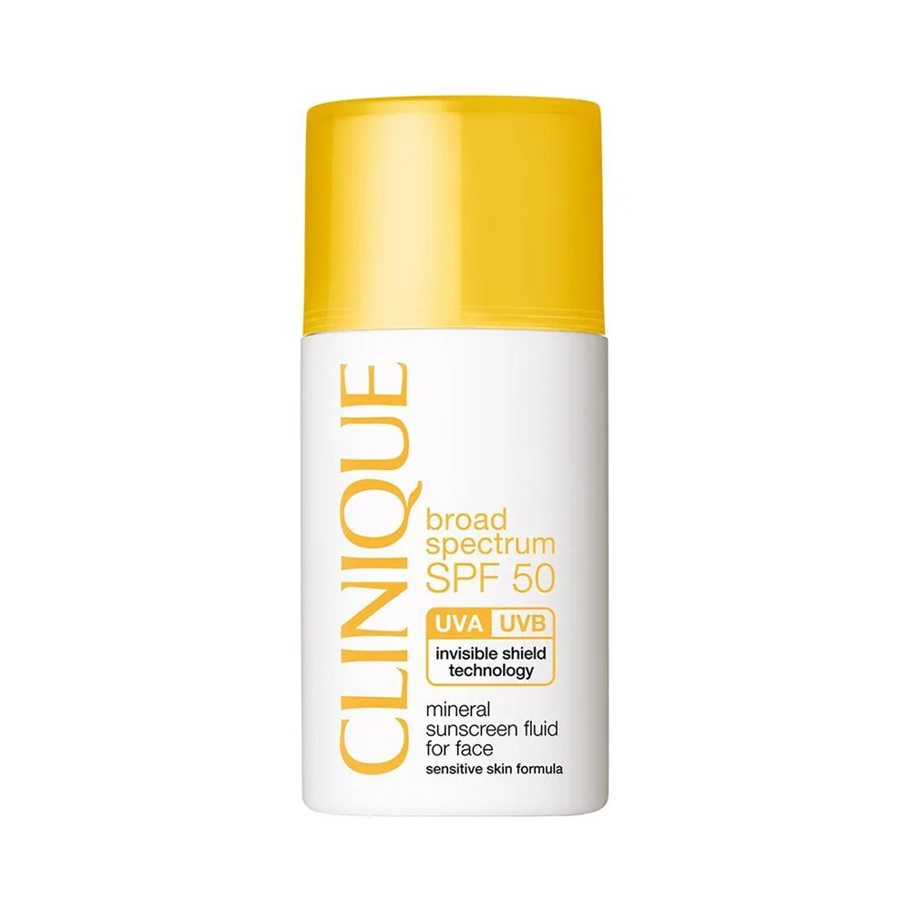 CLINIQUE Mineral Sunscreen Fluid for Face SPF 50 opalovací krém na obličej 30 ml