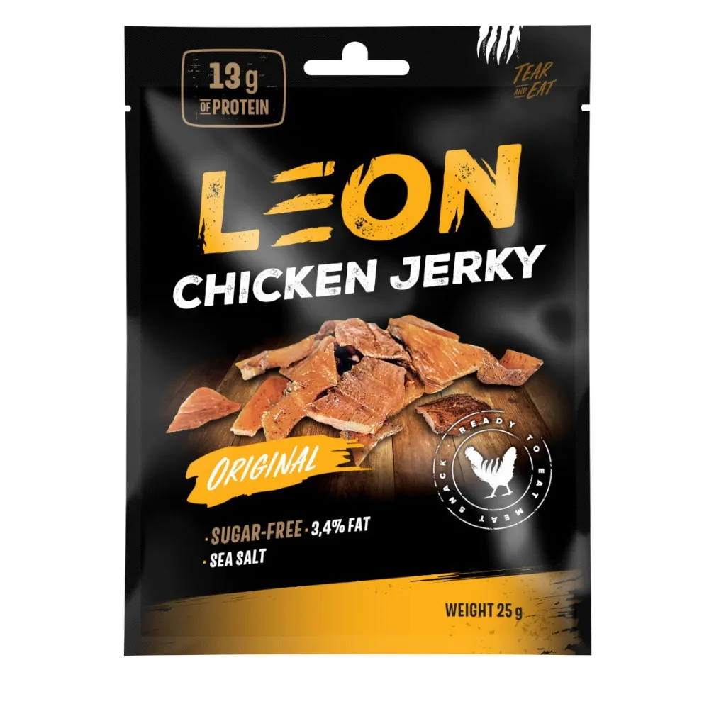 Leon Jerky Chicken Original 25 g