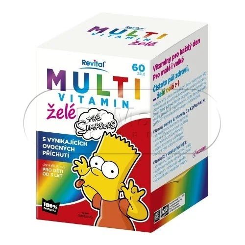 The Simpsons Multivitamin želé 60ks