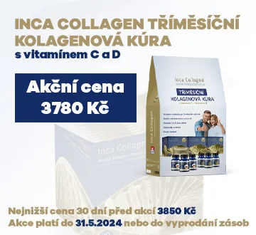 Inca Collagen Tříměsíční 3780 Kč (březen 2024)
