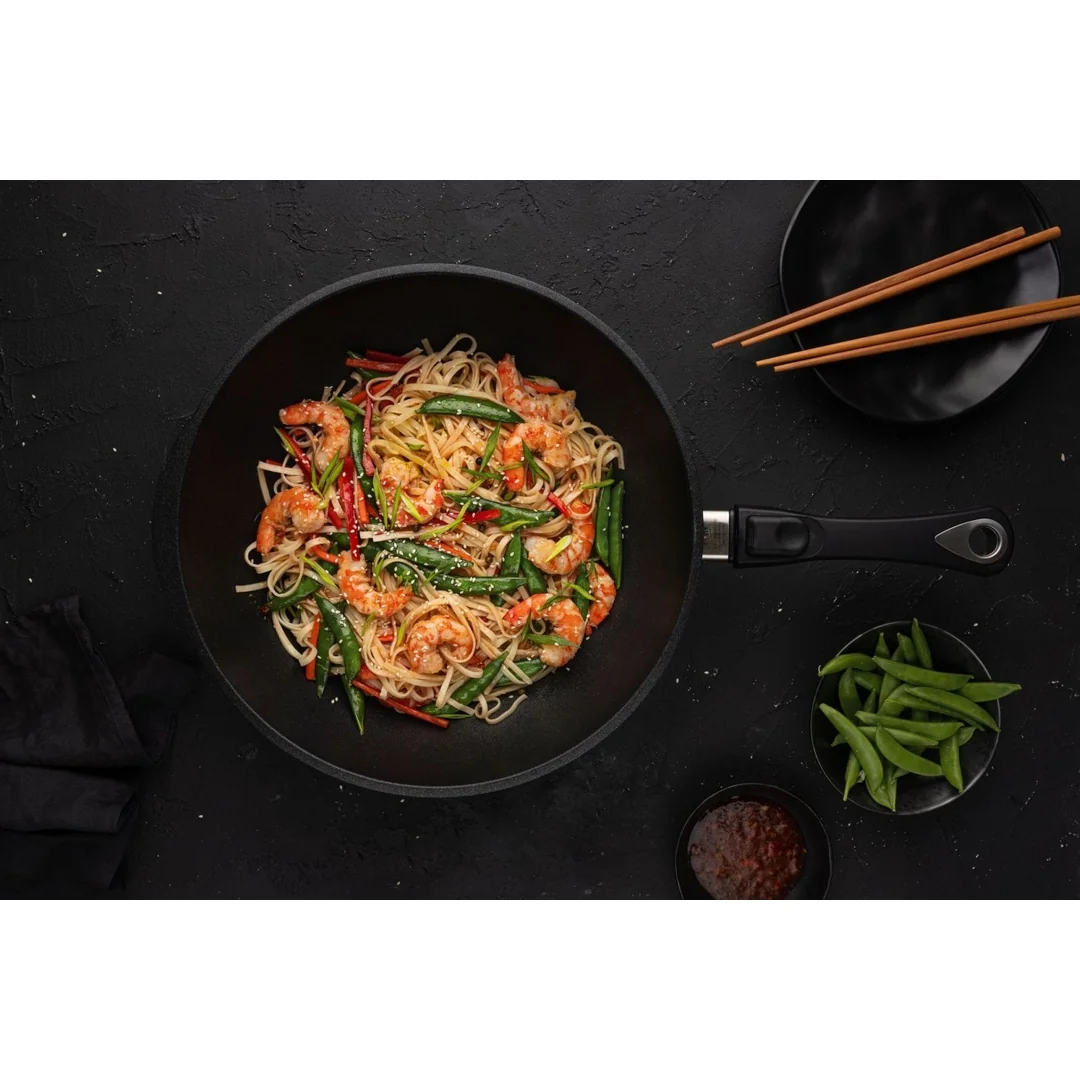 AMT Gastroguss pánev wok 28 cm (1128S)