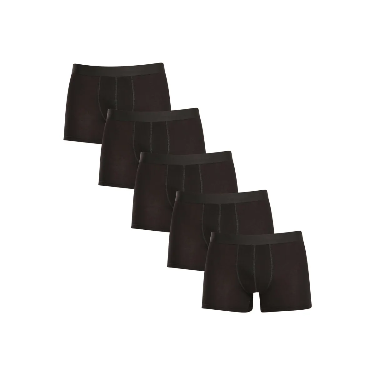 Nedeto 5PACK pánské boxerky nadrozměr černé (5NBX001) 8XL 