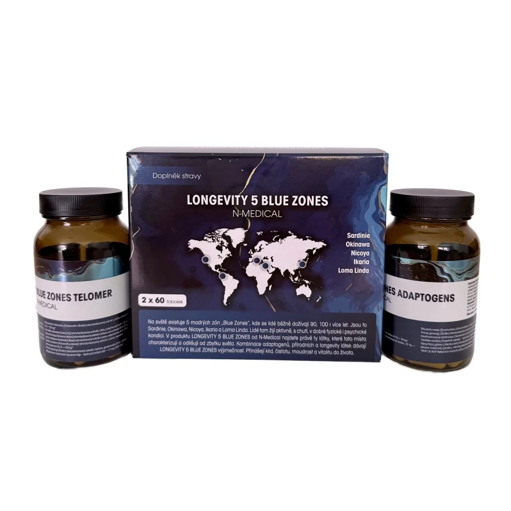 N-Medical Longevity 5 Blue Zones 2x60 tobolek