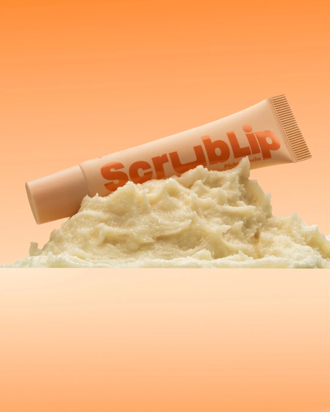 Trew Cukrový peeling na rty s broskví ScrubLip 15 ml