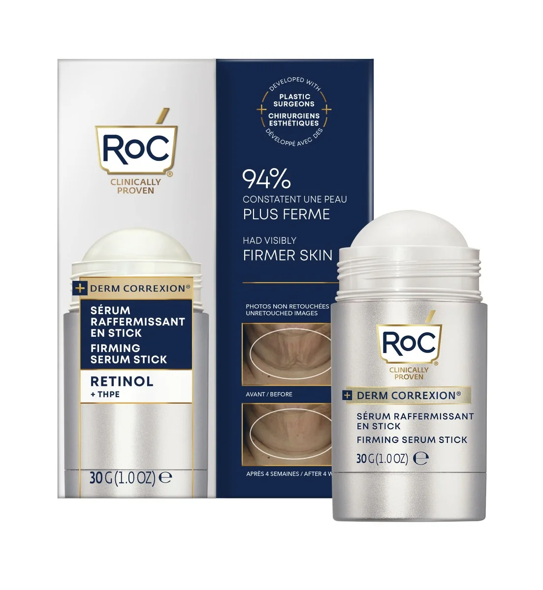 RoC Derm Correxion zpevňující sérum v tyčince 30 g