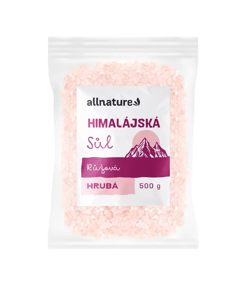 Allnature Himalájská sůl růžová hrubá