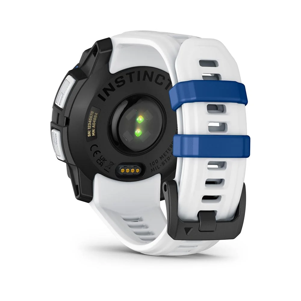Garmin Instinct 3 Solar 45 mm chytré hodinky Whitestone/Blue