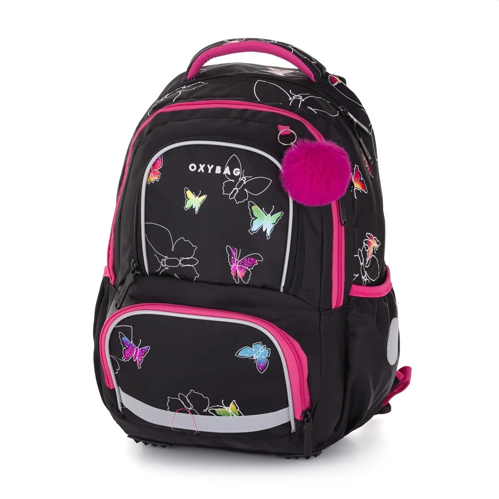 Oxybag Školní batoh - OXY NEXT Butterfly