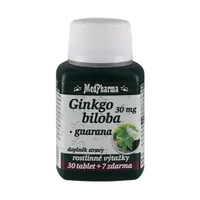 Medpharma Ginkgo biloba 30 mg + Guarana