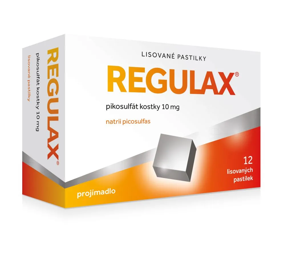 Regulax Pikosulfát 10 mg kostky 12 ks