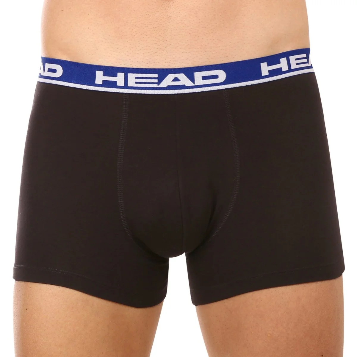 HEAD 2PACK pánské boxerky černé (701202741 008) M 