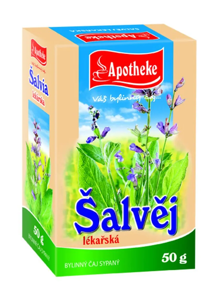 Apotheke Šalvěj lékařská - nať sypaný čaj 50 g