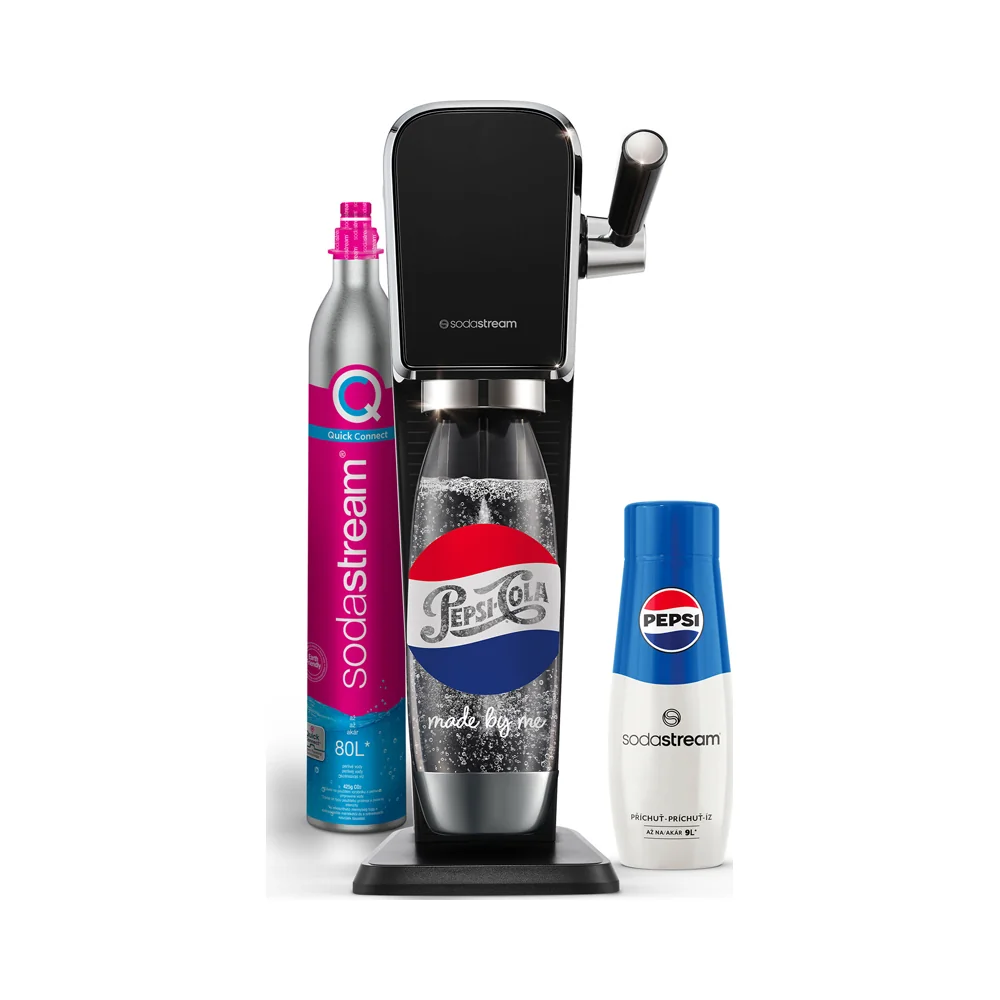 SODASTREAM Art Black Pepsi Mpack výrobník perlivé vody