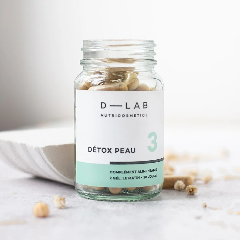 D-LAB Skin Detox pro čistou pleť 56 kapslí