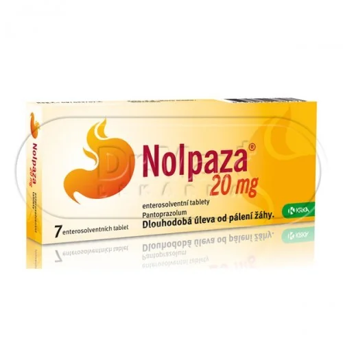 Nolpaza 20mg 7 tablet