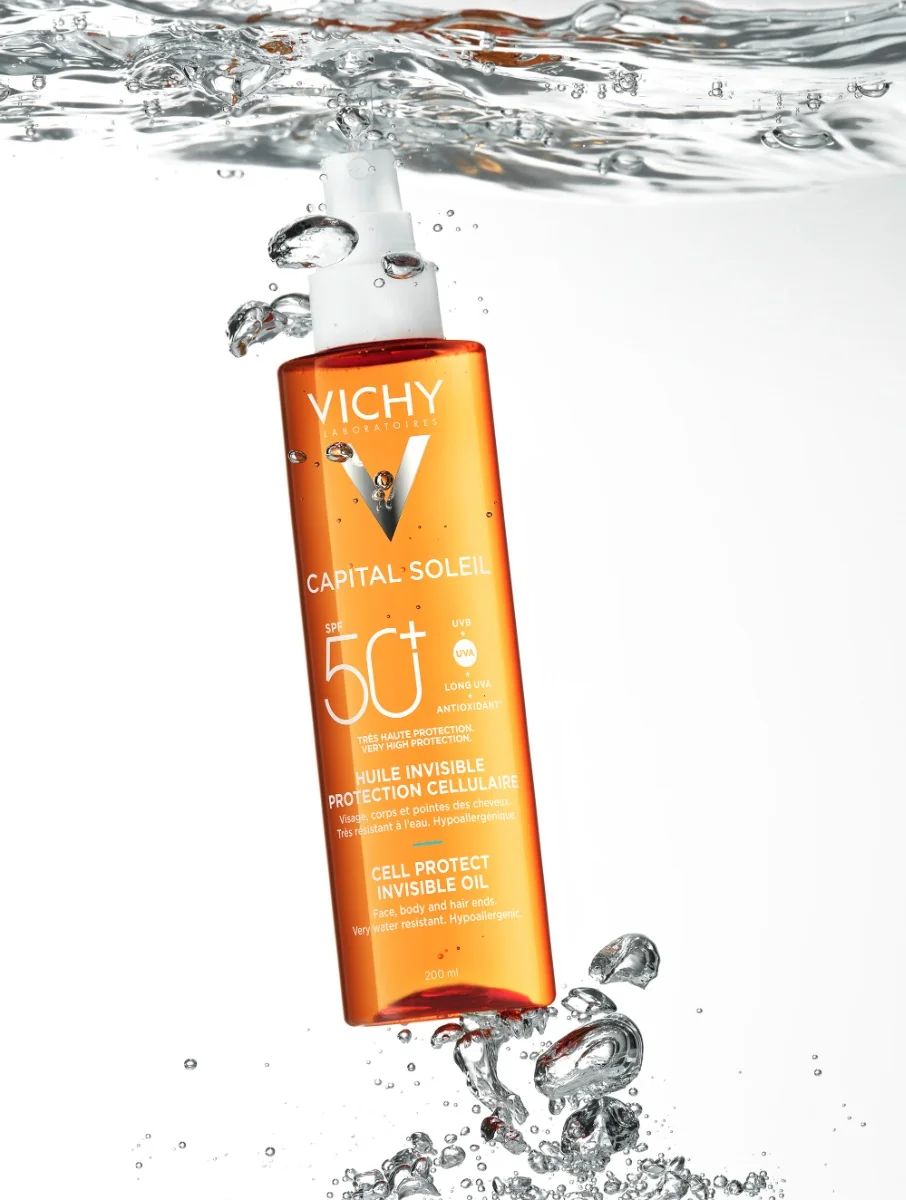 Vichy Capital Soleil Neviditelný olej SPF50+ 200 ml