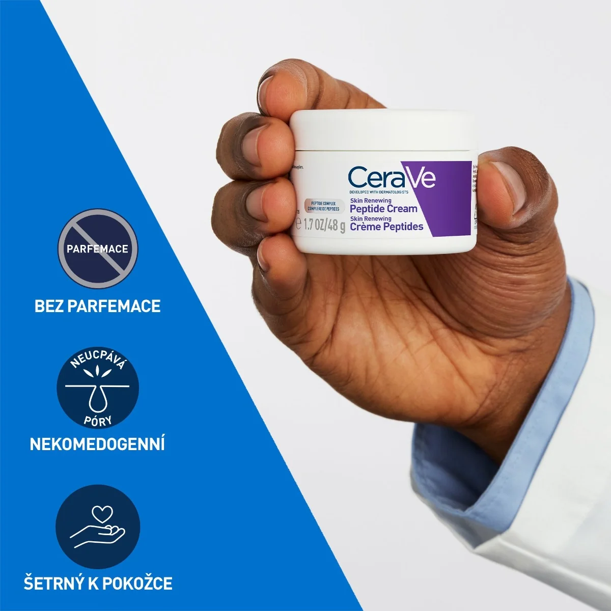 CeraVe Peptidový krém na obnovu pleti 48 ml