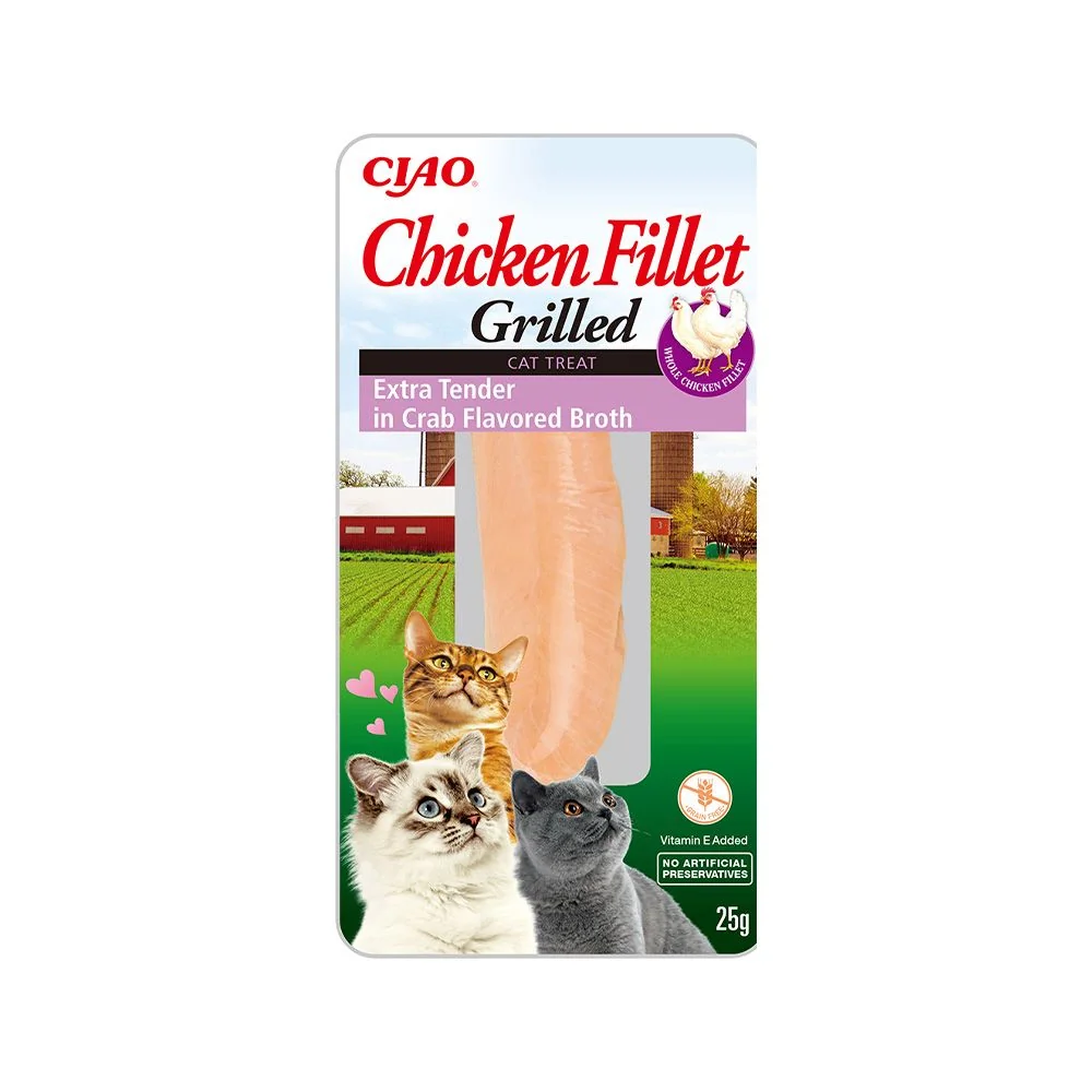 Inaba Kuřecí filet extra jemný krab 25 g