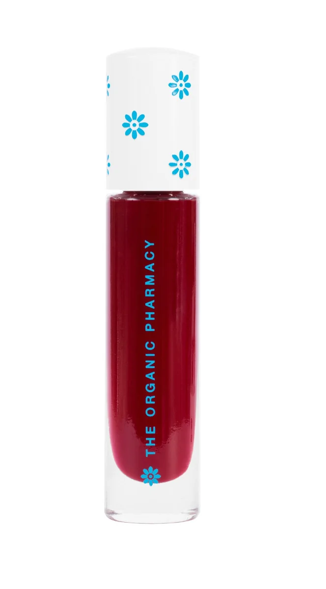 The Organic Pharmacy Volumising Balm Gloss Red lesk na rty 5 ml