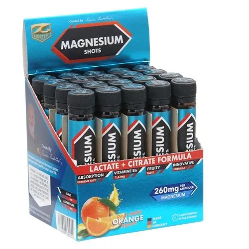 Z-KONZEPT Magnesium Shots 20x25 ml