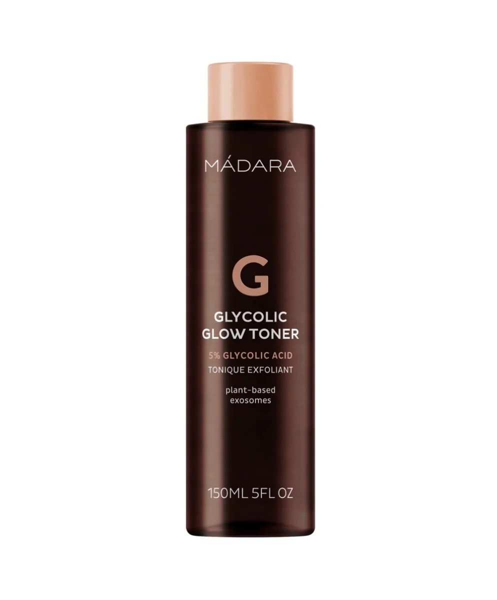 MÁDARA Glycolic Glow Toner exfoliační pleťové tonikum 150 ml