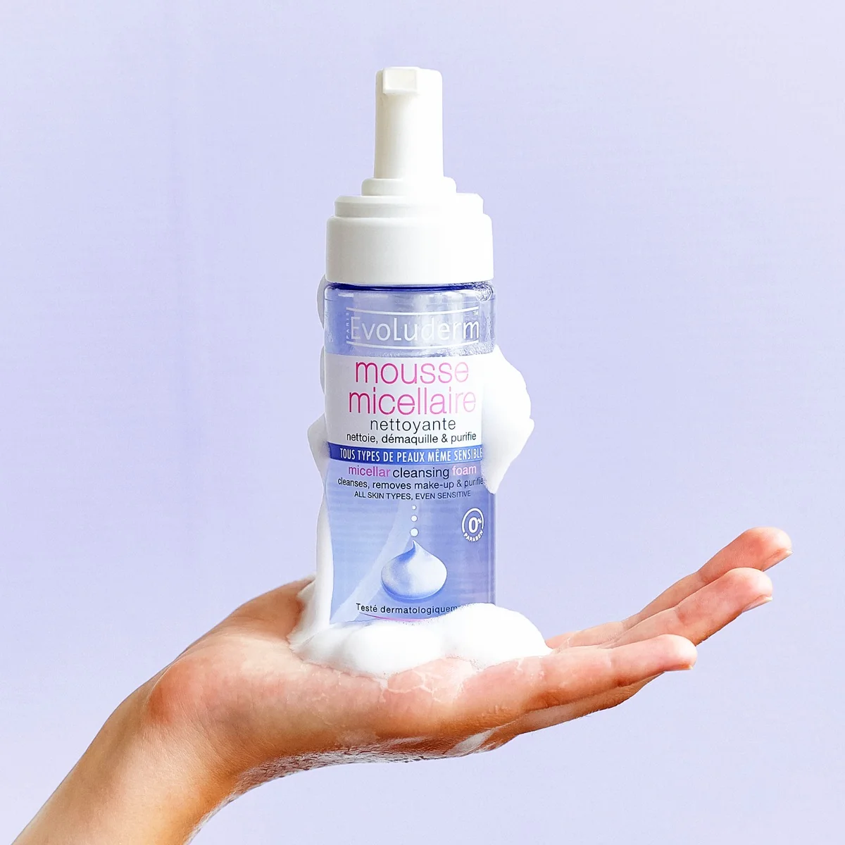 Evoluderm Čisticí micelární pěna 150 ml