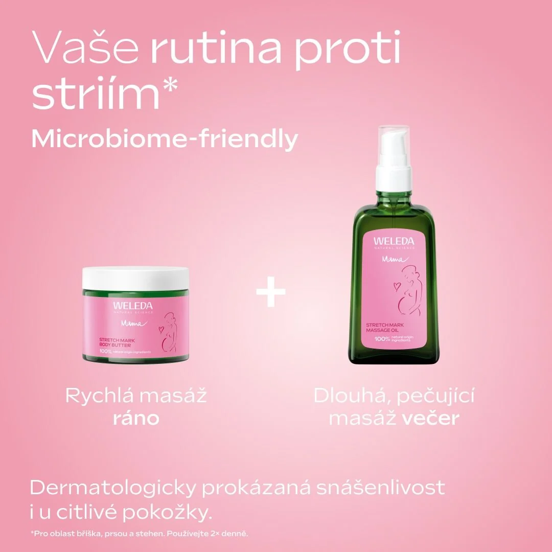Weleda Mama Tělové máslo proti striím 150 ml