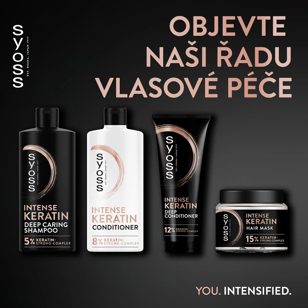 Syoss Intense Keratin maska na vlasy 400 ml