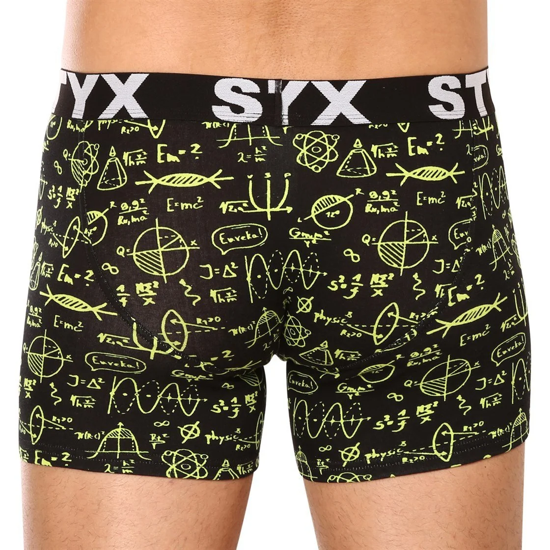 Styx 3PACK pánské boxerky long art sportovní guma vícebarevné (3U13724) M