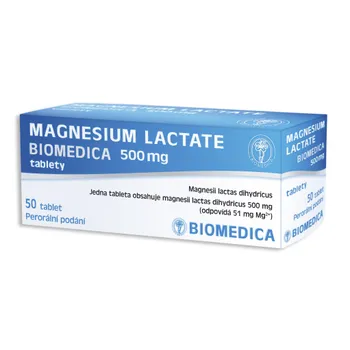 Biomedica MAGNESIUM LACTATE 500 mg 50 tablet