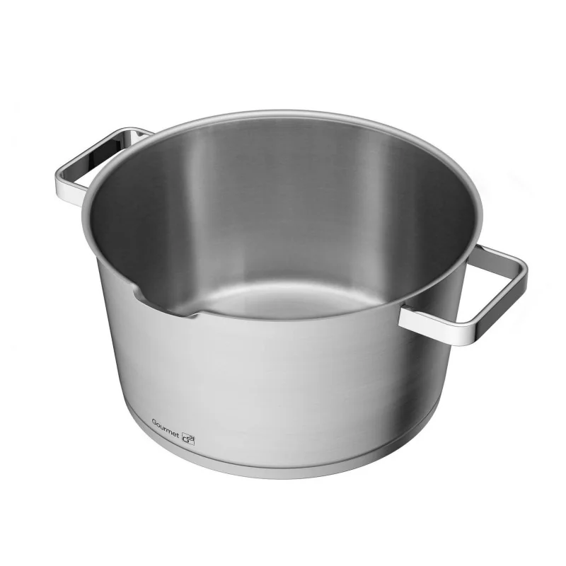 G21 Sada nádobí Gourmet Magic s cedníkem 4 díly, nerez