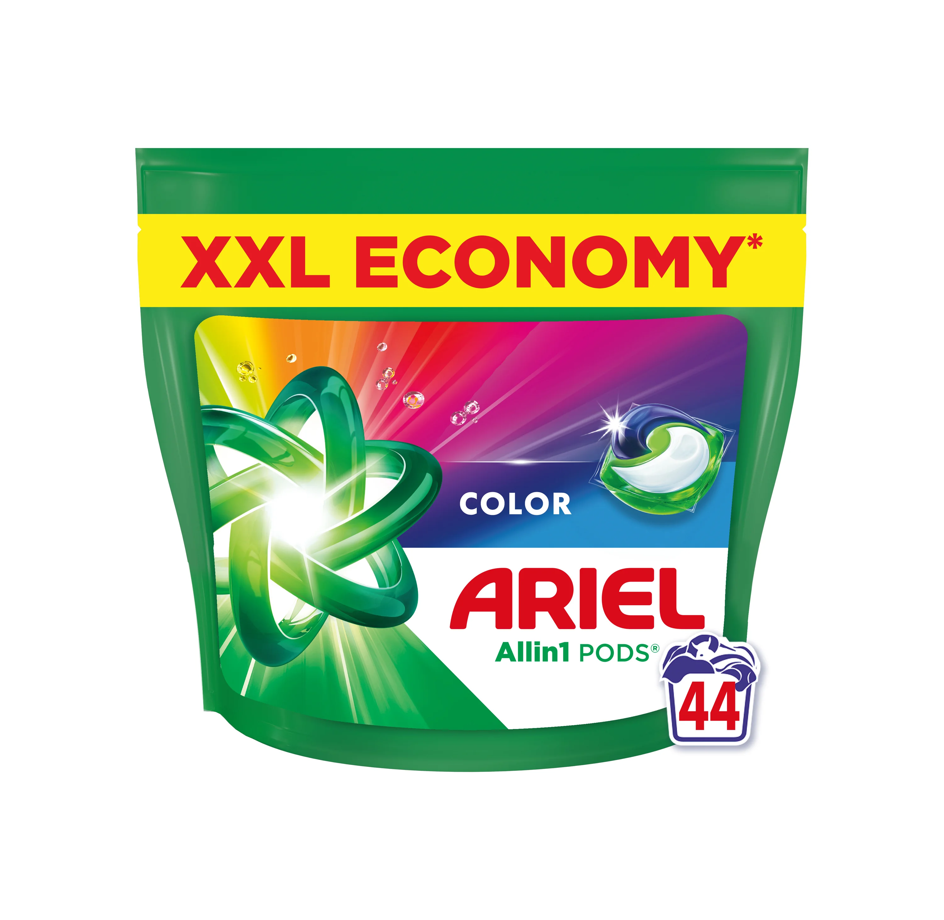 Ariel Color Allin1 kapsle na praní 44 ks