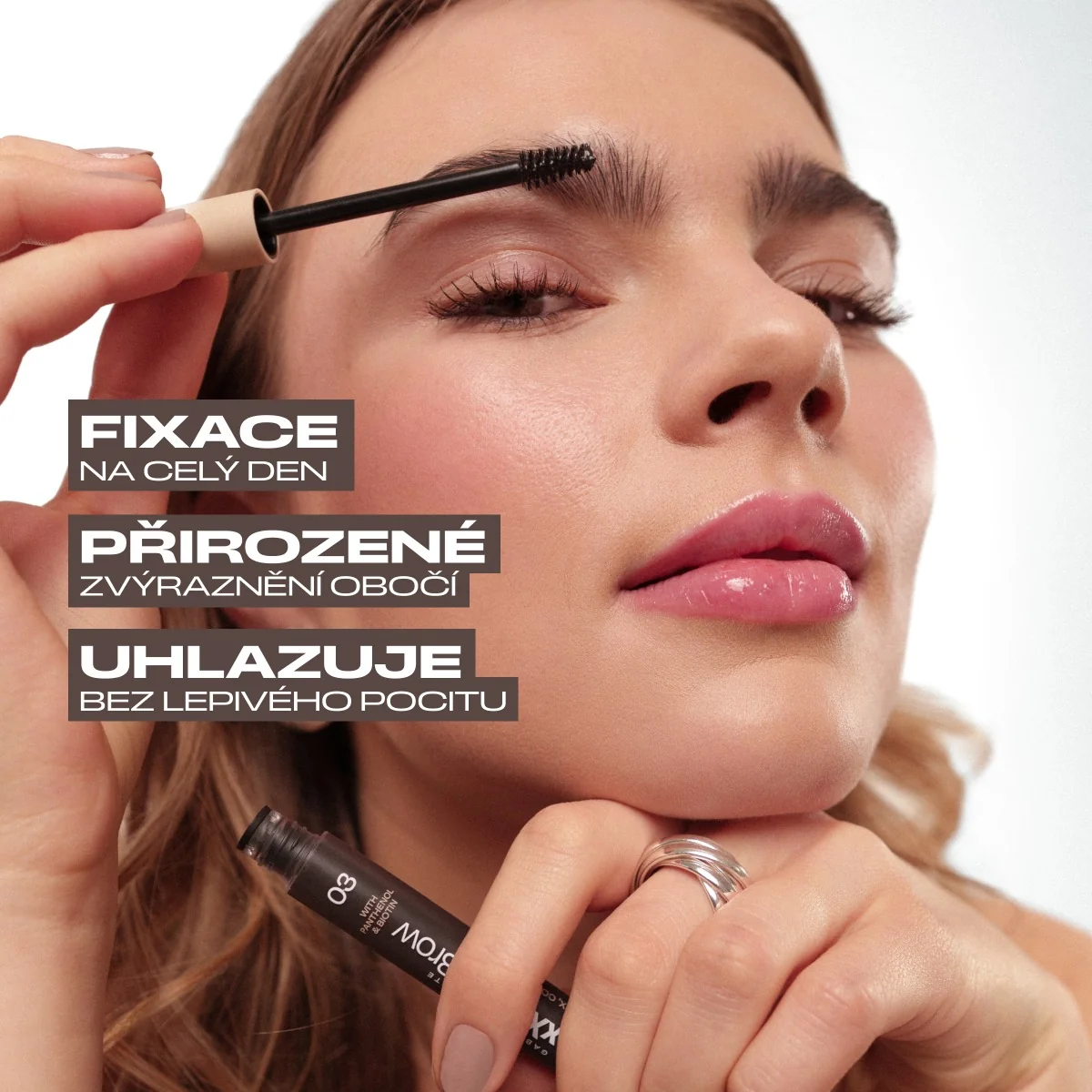 Gabriella Salvete Xxpress Eyebrow odstín 02 řasenka na obočí 6 ml