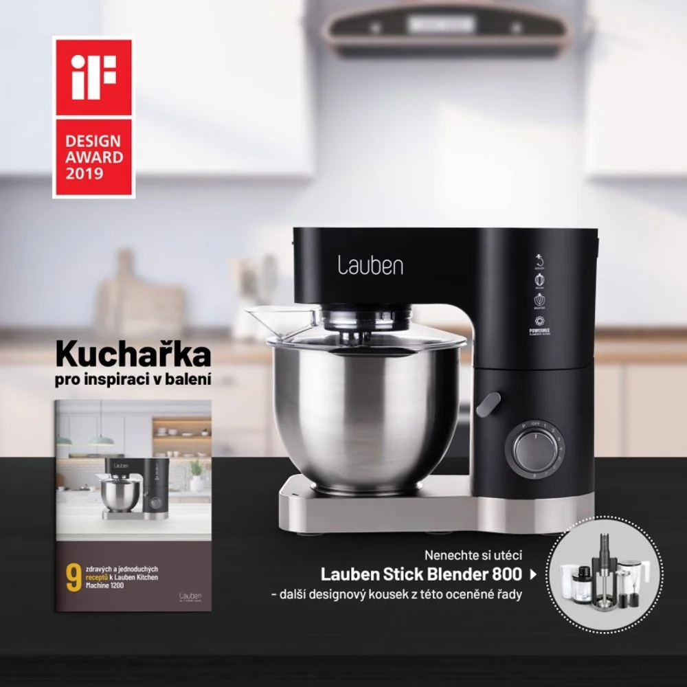 Lauben Kitchen Machine 1200BC kuchyňský robot