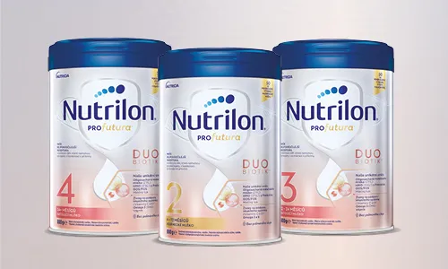 Nutrilon Profutura Duobiotik - Receptura s krémovou chutí, kterou si děti zamilují