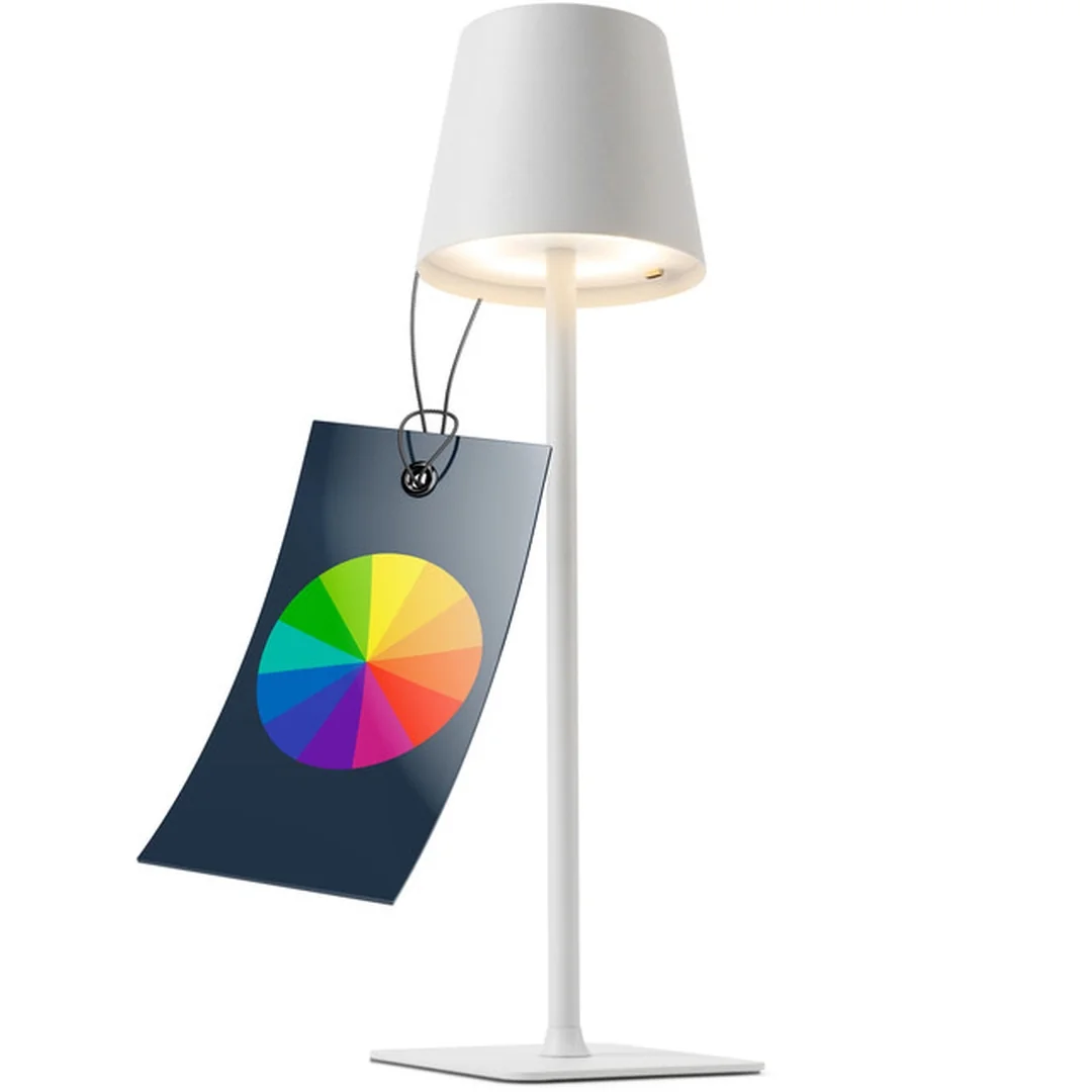 Classbach TL 4025 LED Dobíjecí stolní lampa bílá 38 cm