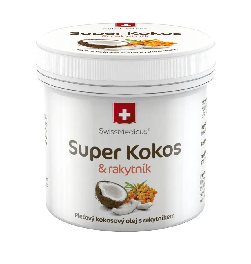 SwissMedicus Super Kokos a rakytník pleťový olej 150 ml