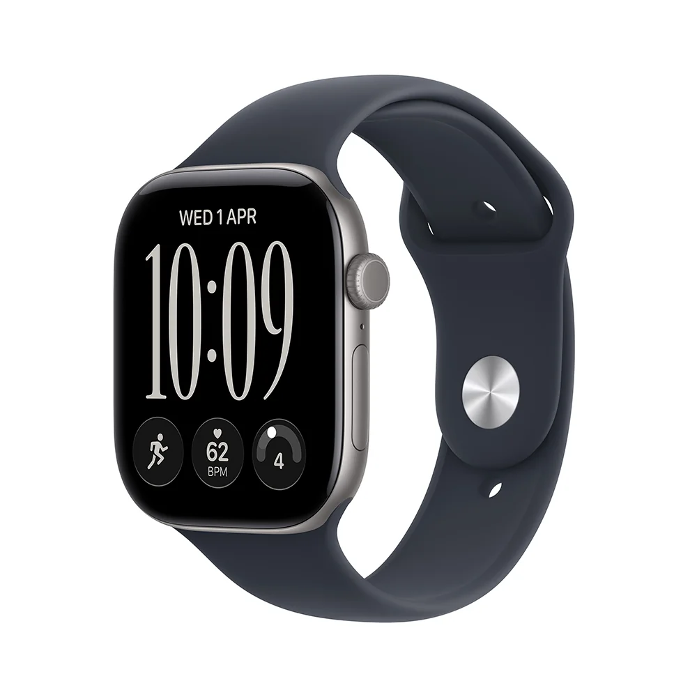 Apple Watch Series 12 46mm S.Grey, N. Blue SB, S/M chytré hodinky