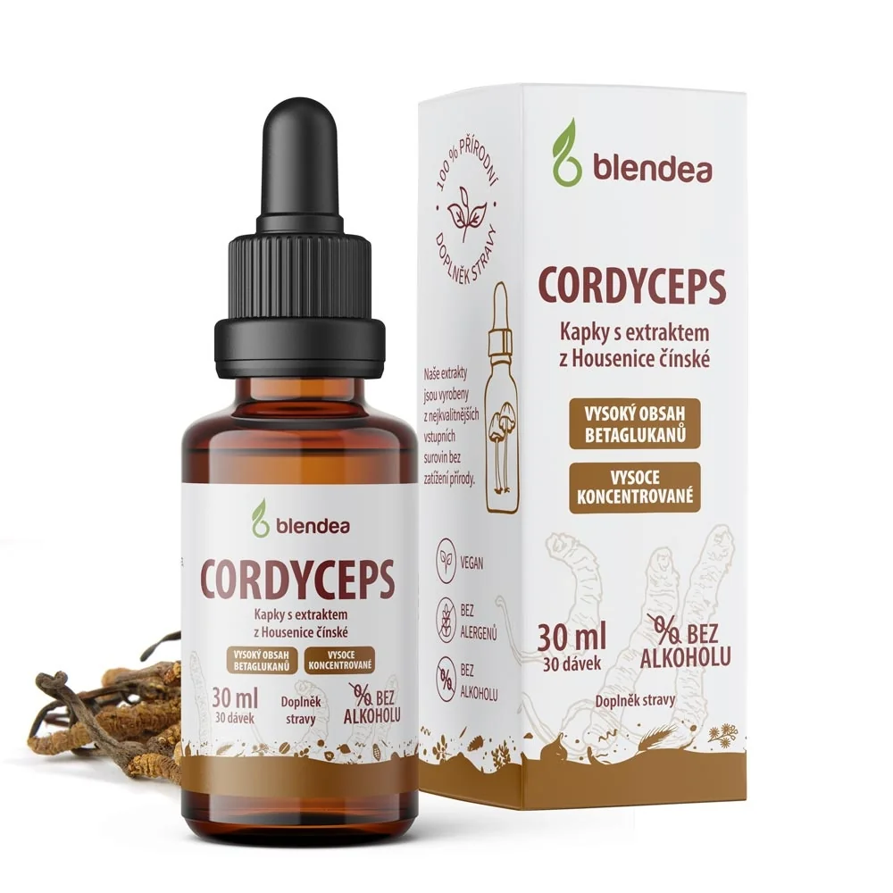 Blendea Cordyceps kapky 30 ml