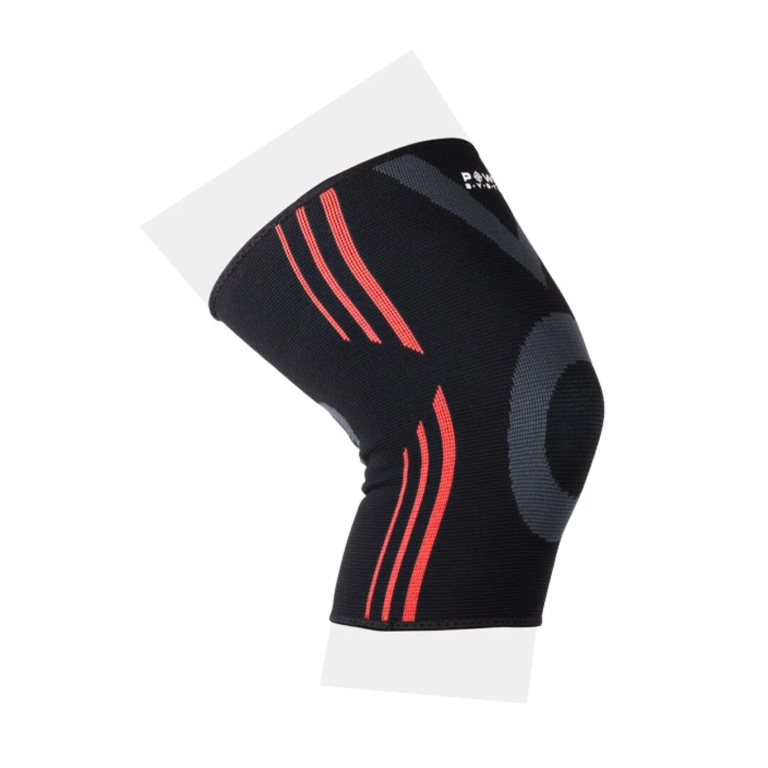Power System Bandáže na kolena Knee Support Evo oranžové - L