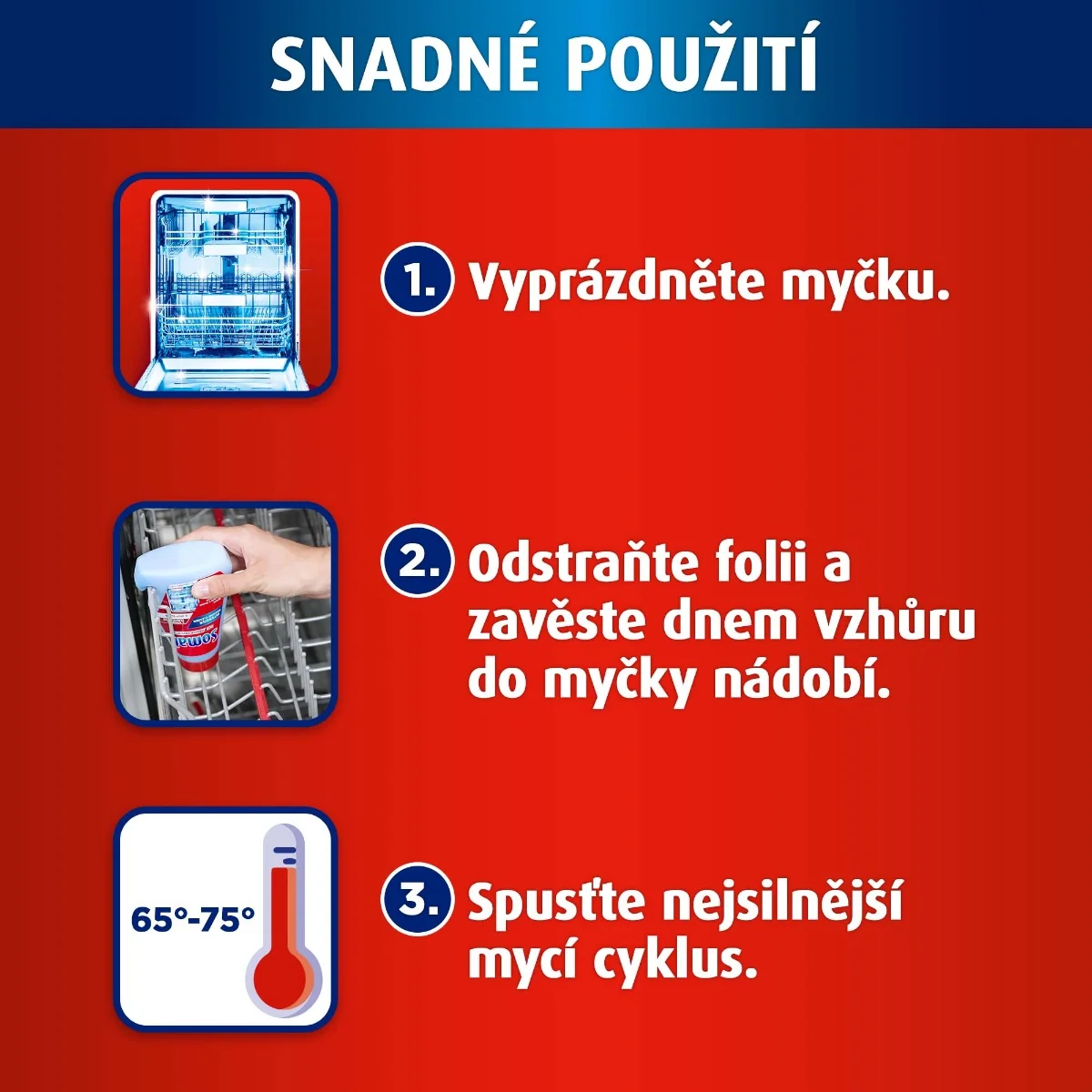 Somat Čistič myčky 2x250 ml