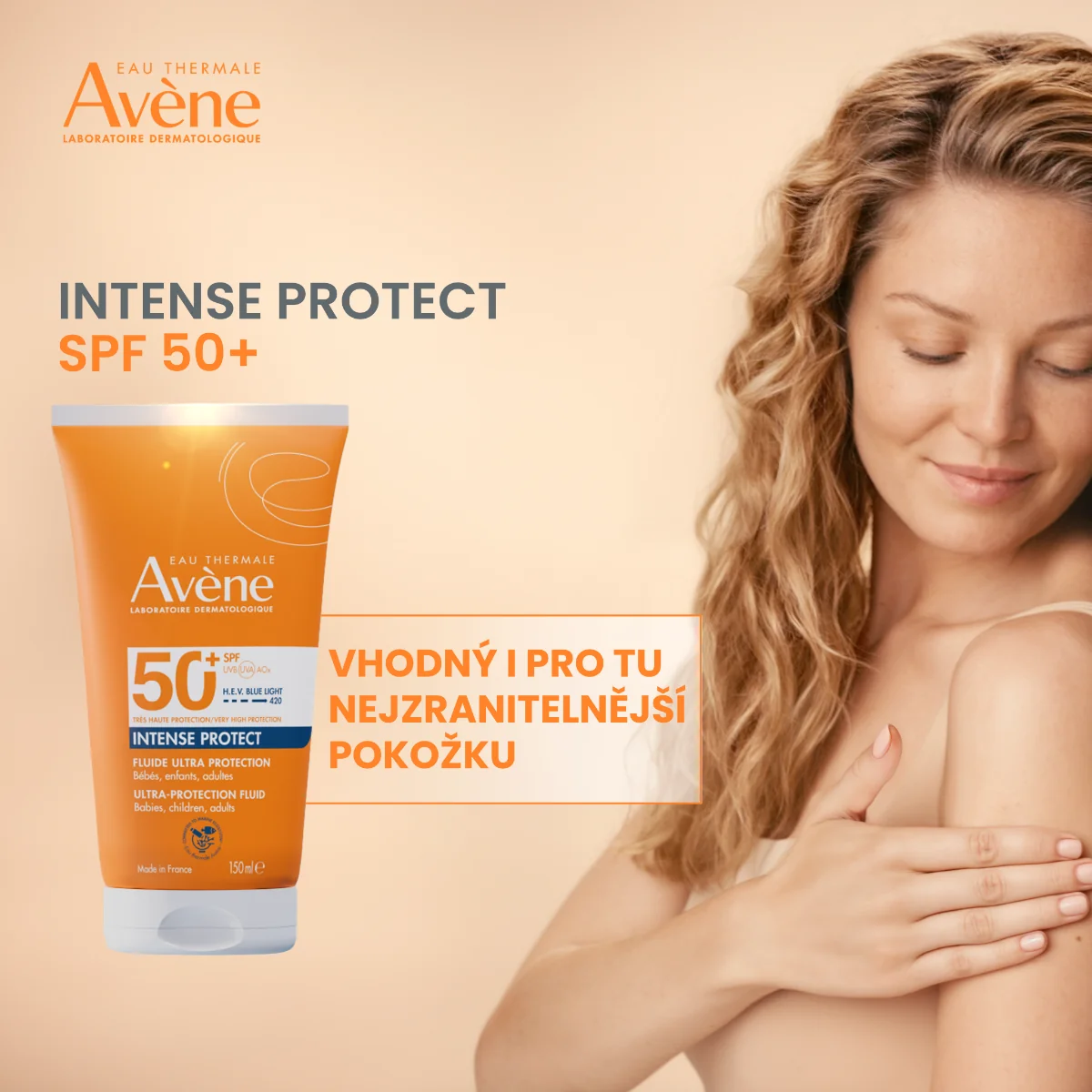 Avène Intense Protect Ultra fluid SPF50+ 150 ml