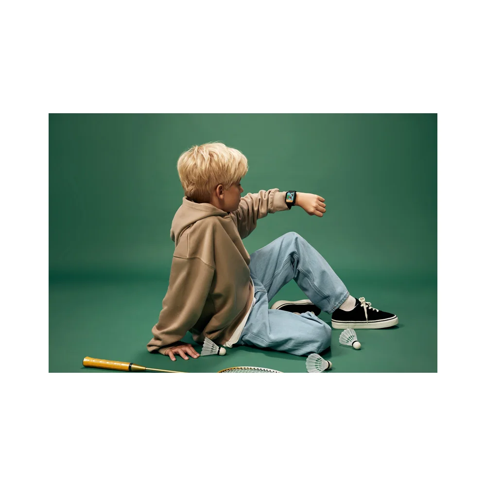 Garett Kids Vibe 4G AMOLED chytré hodinky Black