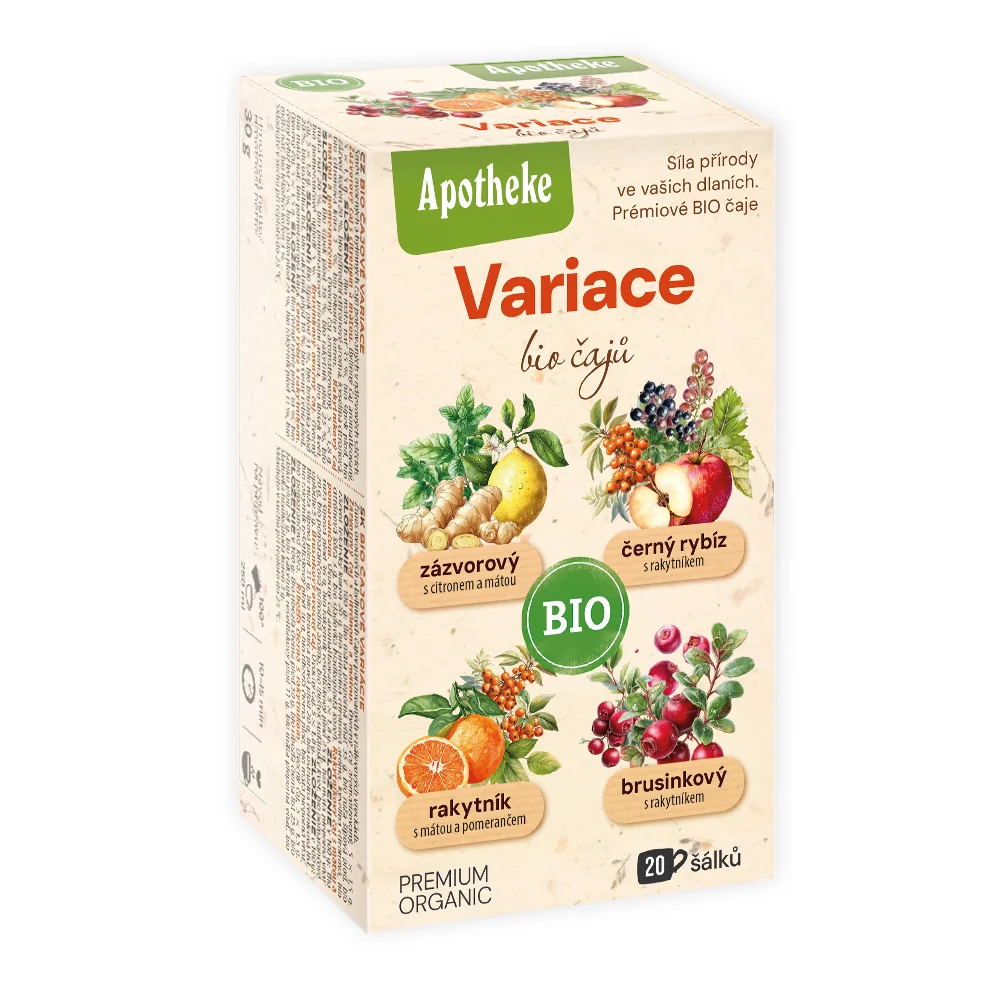 Apotheke BIO Variace čajů 20 sáčků