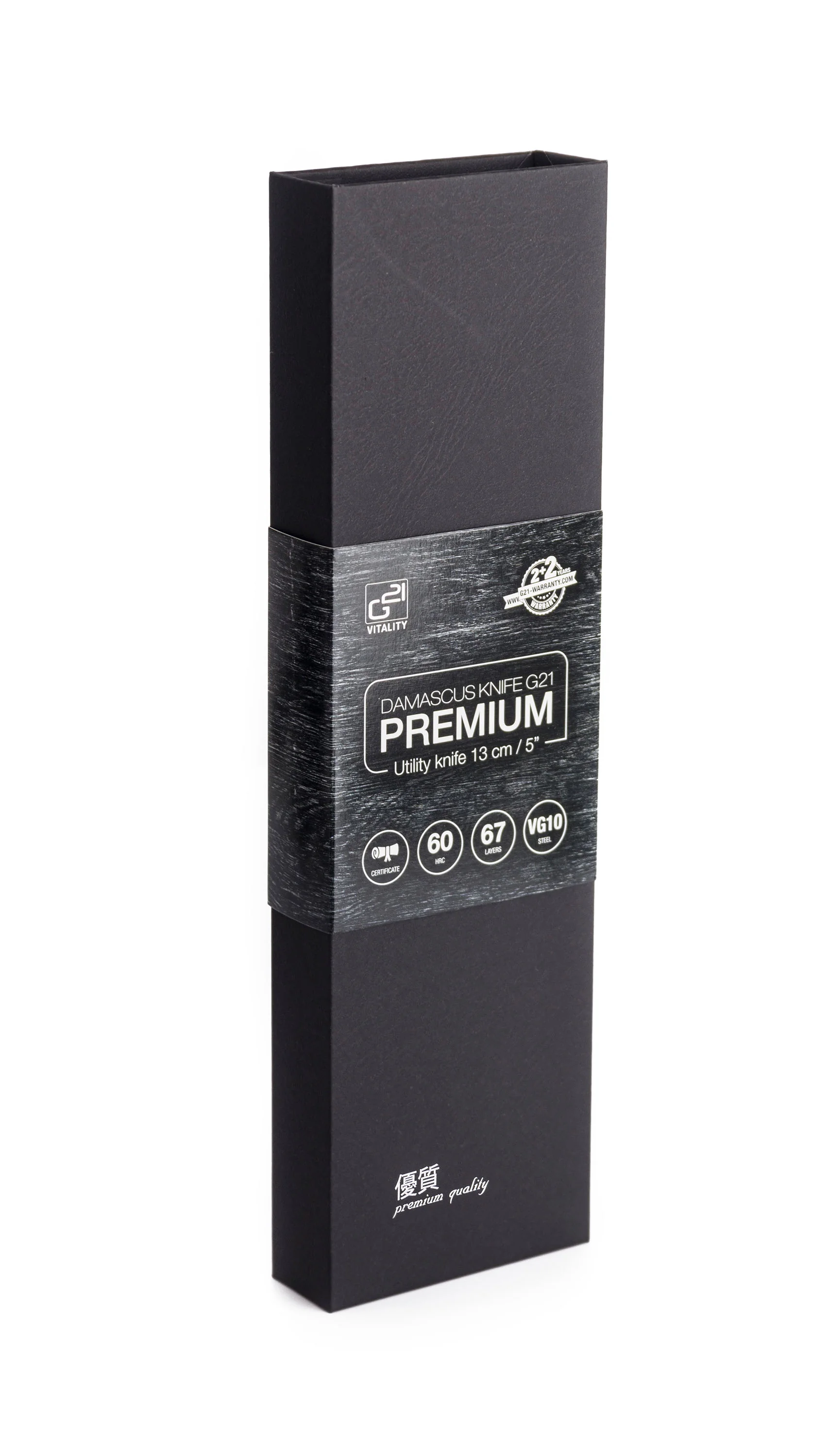 G21 Nůž Damascus Premium 13 cm