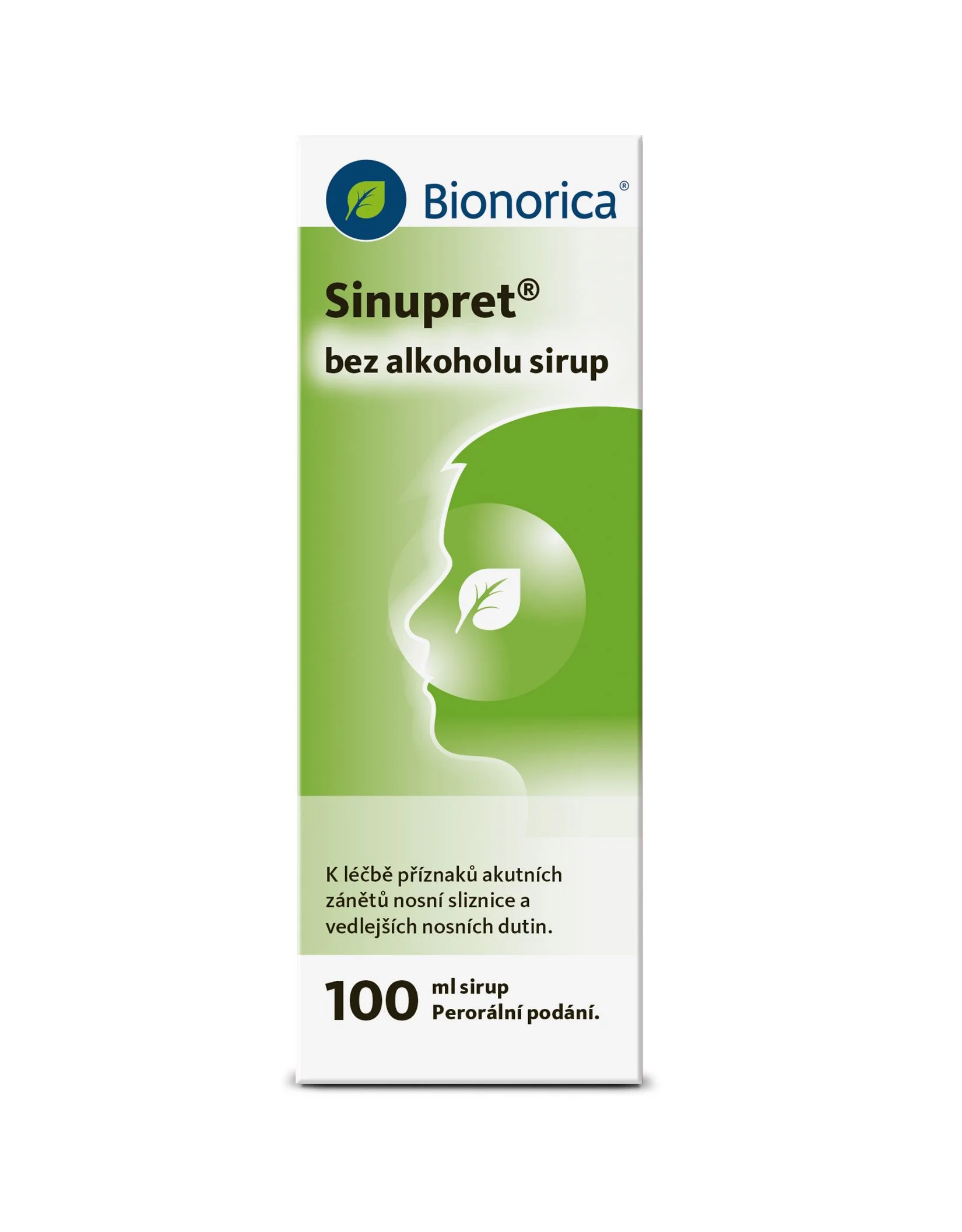 Sinupret bez alkoholu sirup 100 ml