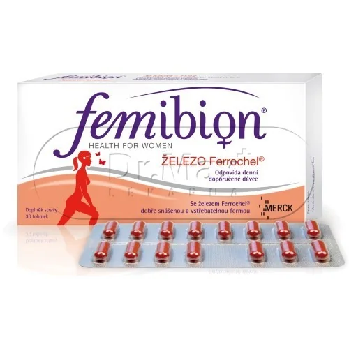 Femibion Železo Ferrochel tob.30